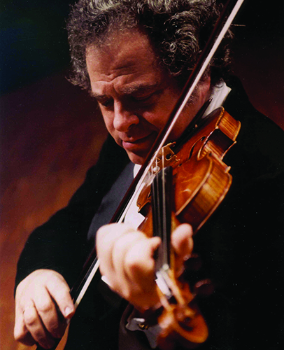 Image of Itzhak Perlman playing the violin