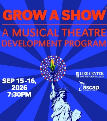 grow a show artwork including the Statue of Liberty holding an ear of corn