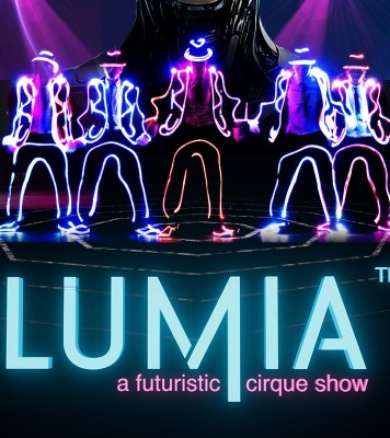futuristic logo and graphic for Lumia
