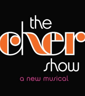 Text reads "the Cher Show" the word "Cher" is in orange.