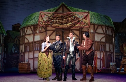 The cast of Something Rotten