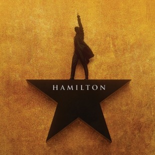hit broadway musical HAMILTON logo