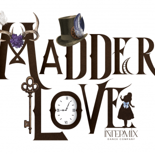 a steam-punk stylized version of the text MADDER LOVE