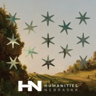 a picture of rural land with stars laid on top