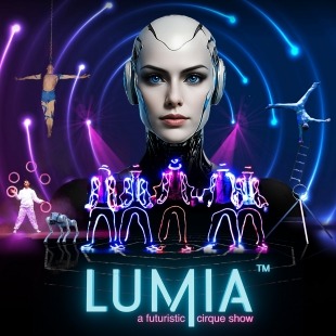 futuristic logo and graphic for Lumia