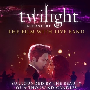 twilight the movie artwork with musical notes floating around