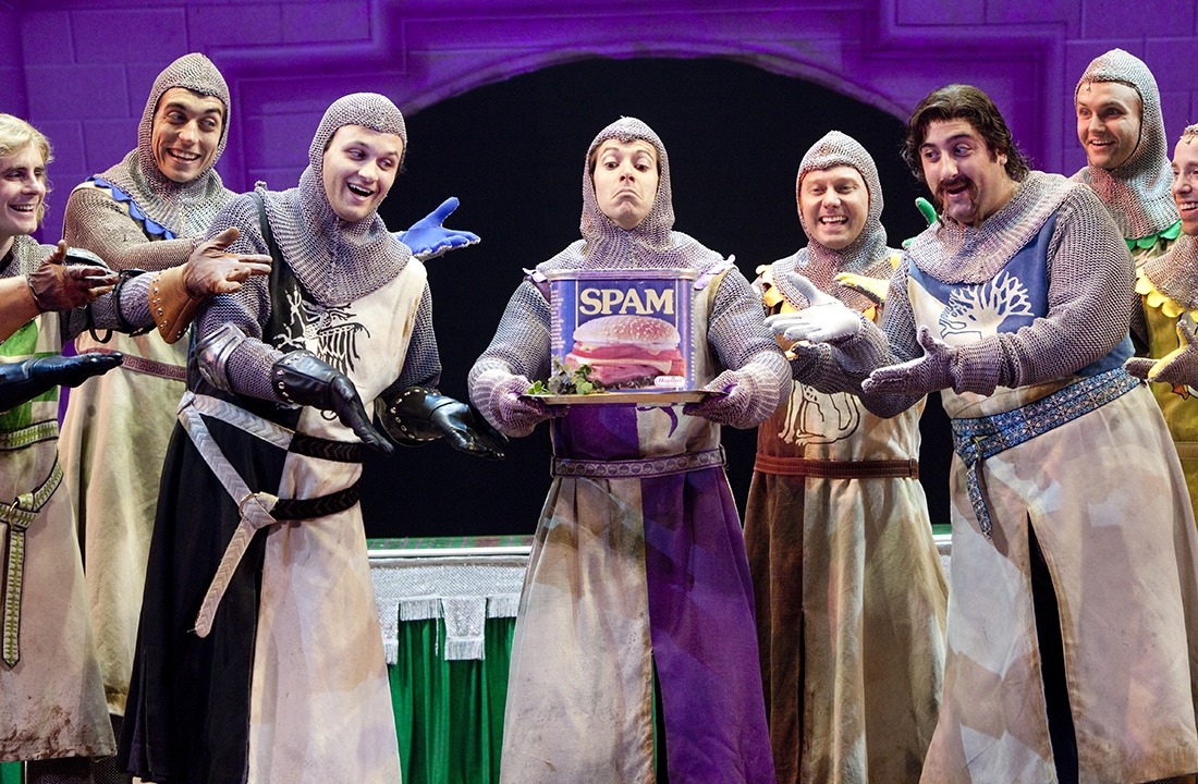 Monty Python's Spamalot at the Lied Center for Performing Arts Lincoln, NE, November 2-3, 2018