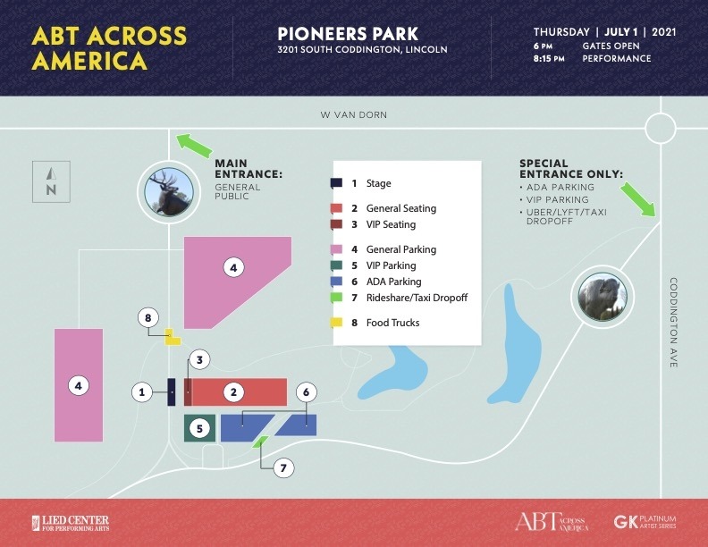 American Ballet Theatre Lied Center for Performing Arts, Lincoln NE