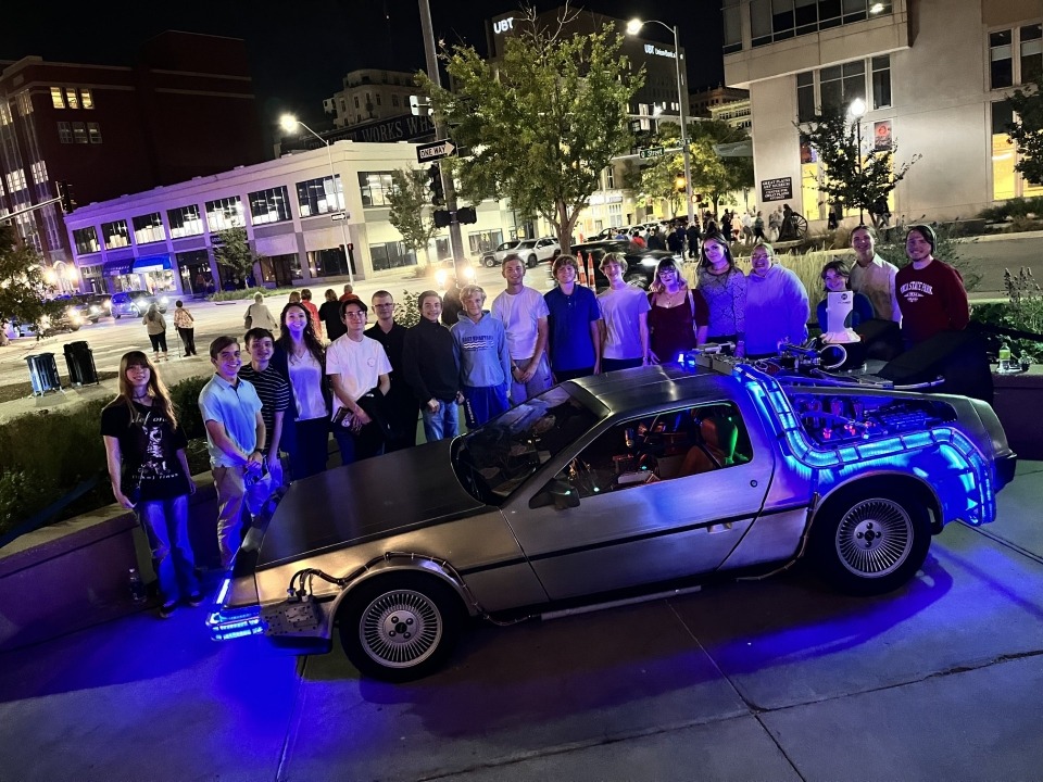 Lincoln East High School Band to Back to the Future