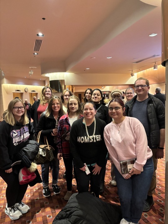 Southeast Community College TRIO to Beetlejuice a group attends a performance at the lied center