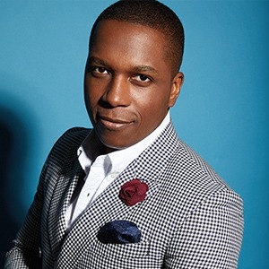 Leslie Odom, Jr. at the Lied Center for Performing Arts, October 5, 2018.