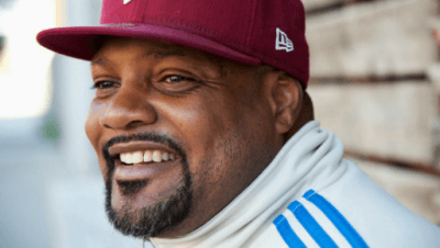 A photo of Rennie Harris, smiling