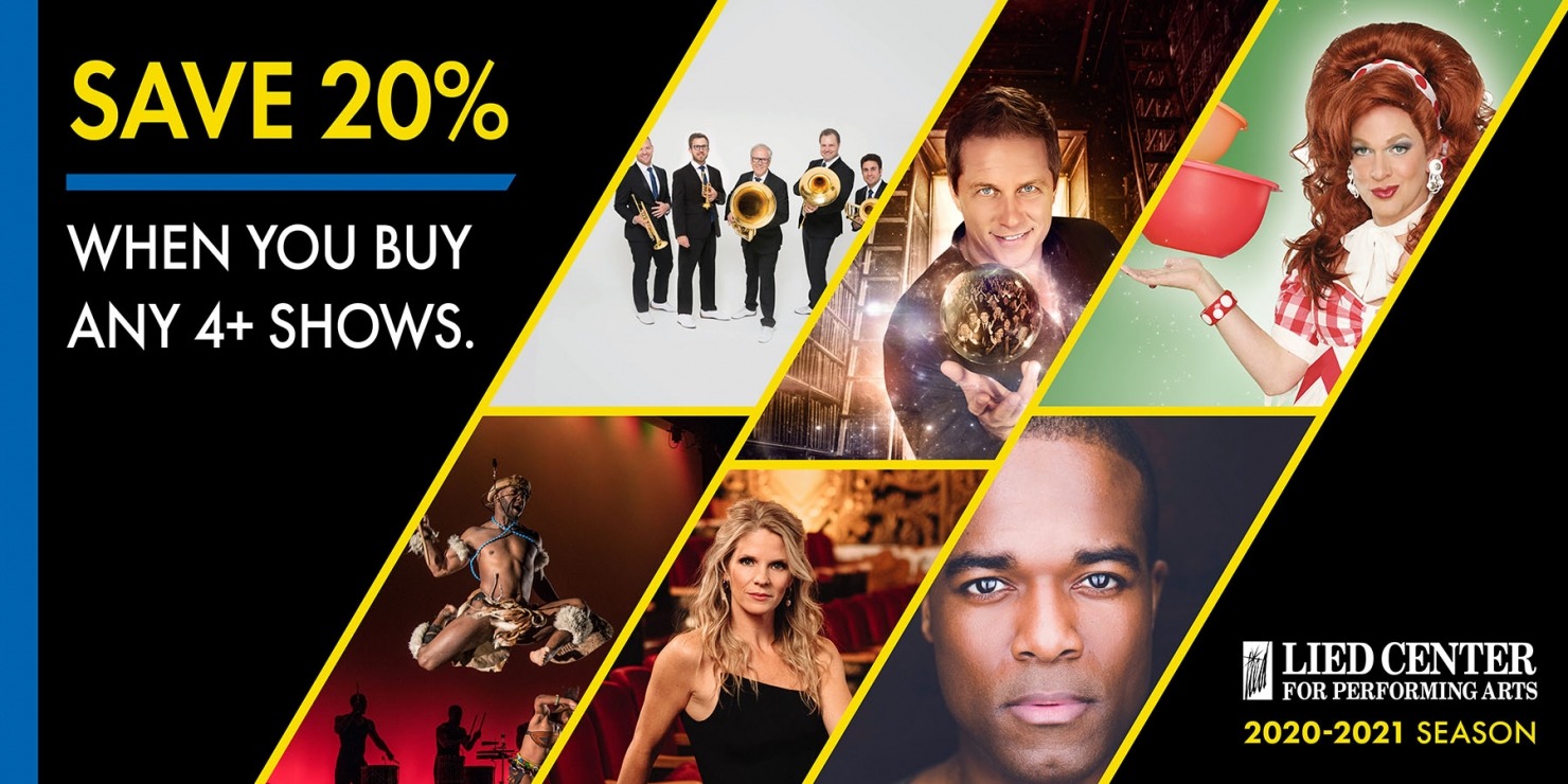 Season Tickets Lied Center for Performing Arts, Lincoln NE