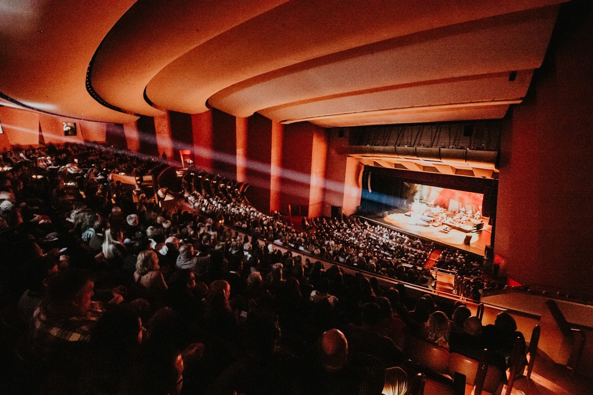 Photo of the Lied Center for performing arts audience