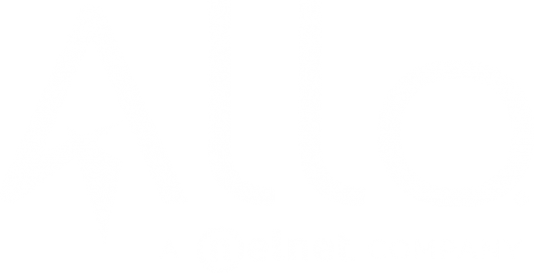 Allo Logo in white.